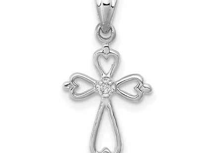 14k White Gold Pendants Style PM4996 - Classique Jewelry Inc.
