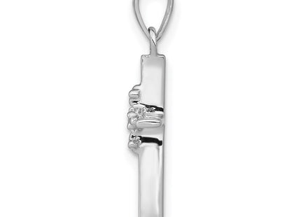 14k White Gold Pendants Style PM5022 - Classique Jewelry Inc.