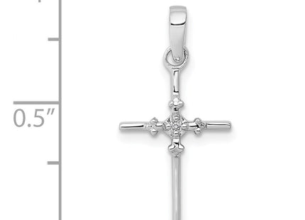 14k White Gold Pendants Style PM5022 - Classique Jewelry Inc.