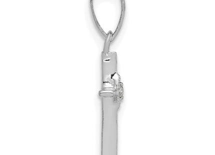 14k White Gold Pendants Style PM5026 - Classique Jewelry Inc.