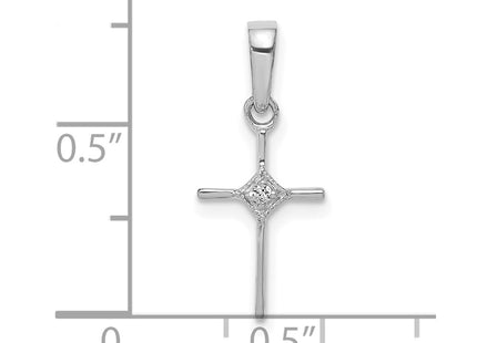 14k White Gold Pendants Style PM5026 - Classique Jewelry Inc.