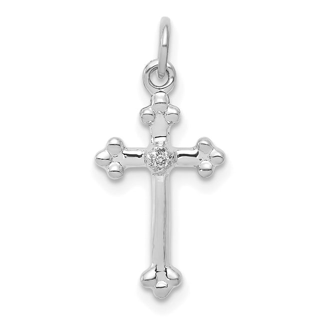 14k White Gold Pendants Style PM5030 - Classique Jewelry Inc.