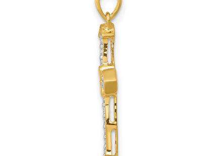 14k Yellow Gold Pendants Style PM5064 - Classique Jewelry Inc.