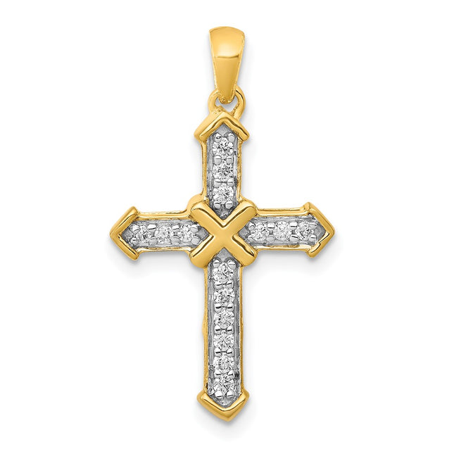 14k Yellow Gold Pendants Style PM5064 - Classique Jewelry Inc.