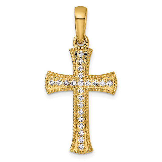 14k Yellow Gold Pendants Style PM5074 - Classique Jewelry Inc.