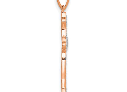 14k Rose Gold Pendants Style PM5077 - Classique Jewelry Inc.
