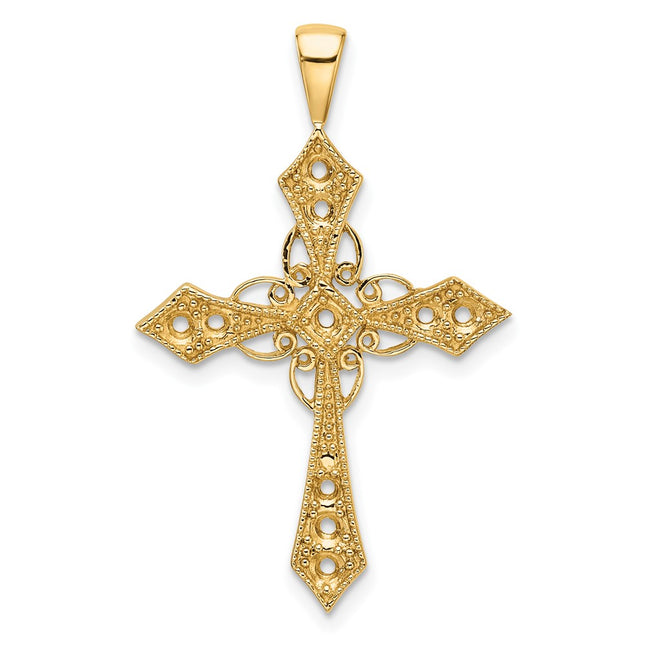 14k Yellow Gold Pendants Style PM5082 - Classique Jewelry Inc.