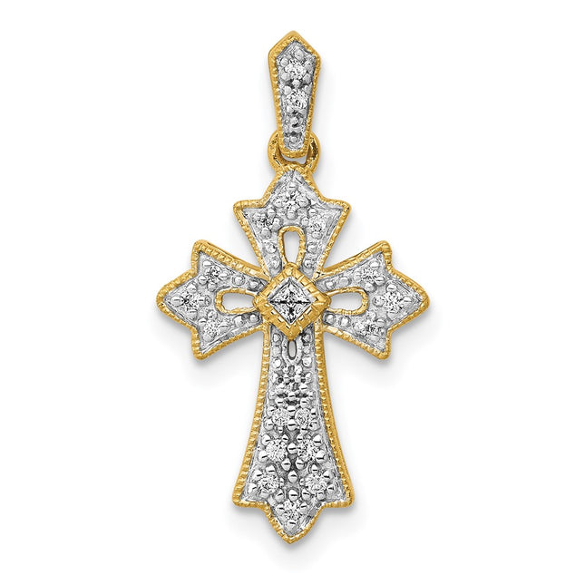 14k Yellow Gold Pendants Style PM5088 - Classique Jewelry Inc.