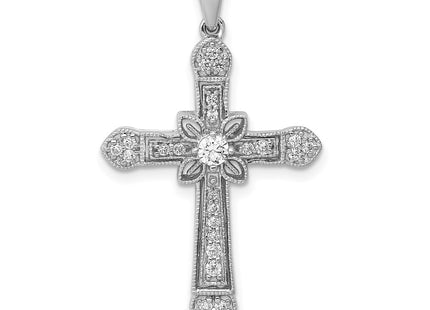 14k White Gold Pendants Style PM5090 - Classique Jewelry Inc.