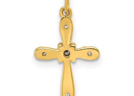 14k Yellow & Rhodium Jewelry Style PM5091 - Classique Jewelry Inc.