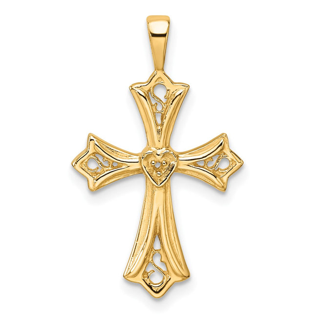 14k Yellow Gold Pendants Style PM5094 - Classique Jewelry Inc.