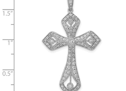 14k White Gold Pendants Style PM5097 - Classique Jewelry Inc.