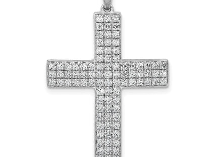 14k White Gold Pendants Style PM5098 - Classique Jewelry Inc.