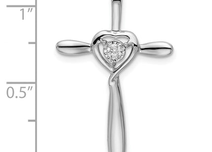 14k White Gold Pendants Style PM5111 - Classique Jewelry Inc.