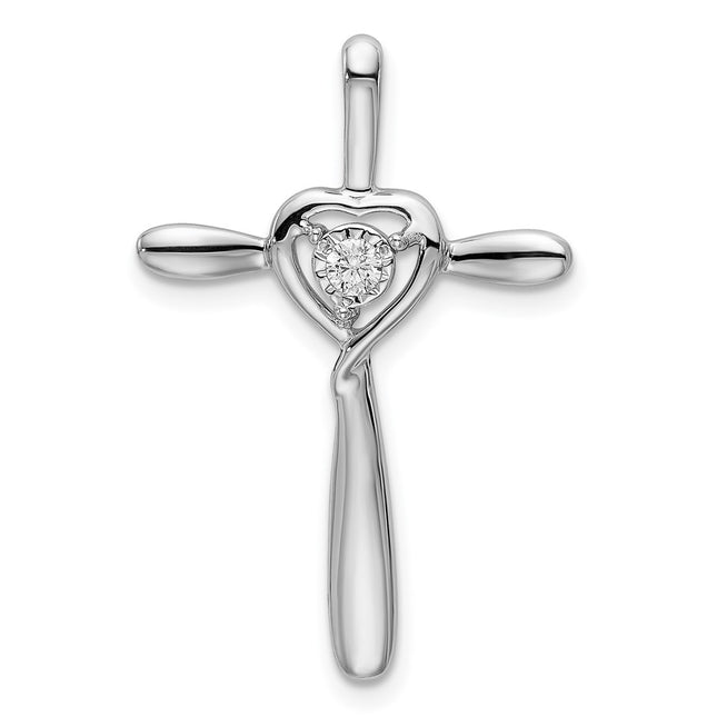 14k White Gold Pendants Style PM5111 - Classique Jewelry Inc.