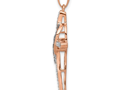 14k Rose Gold Pendants Style PM5116 - Classique Jewelry Inc.