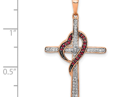 14k Rose Gold Pendants Style PM5116 - Classique Jewelry Inc.