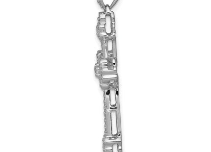 14k White Gold Pendants Style PM5121 - Classique Jewelry Inc.