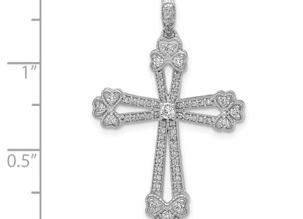 14k White Gold Pendants Style PM5121 - Classique Jewelry Inc.