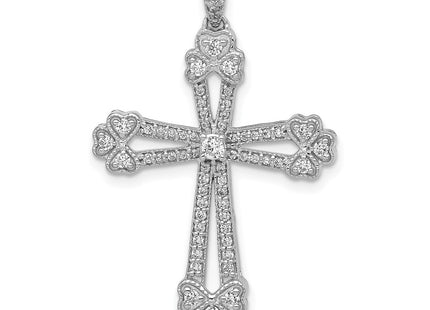 14k White Gold Pendants Style PM5121 - Classique Jewelry Inc.