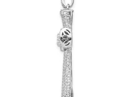14k White Gold Pendants Style PM5122 - Classique Jewelry Inc.