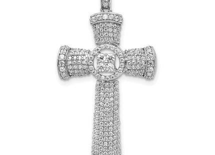14k White Gold Pendants Style PM5122 - Classique Jewelry Inc.