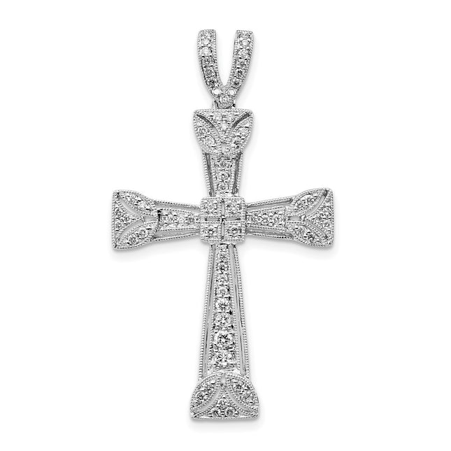 14k White Gold Pendants Style PM5125 - Classique Jewelry Inc.