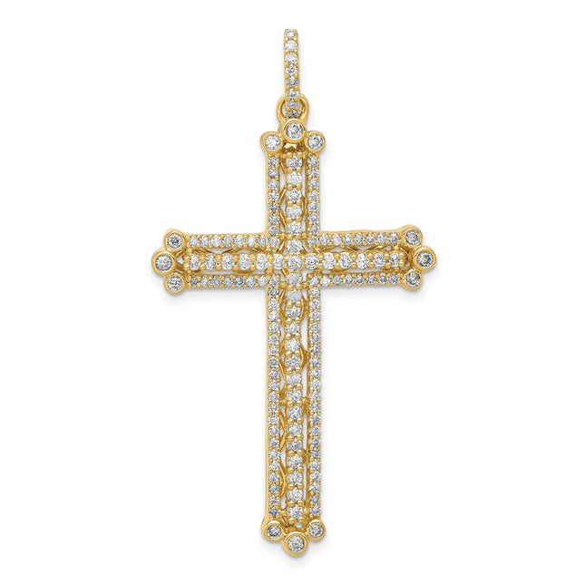 14k Yellow Gold Pendants Style PM5127 - Classique Jewelry Inc.
