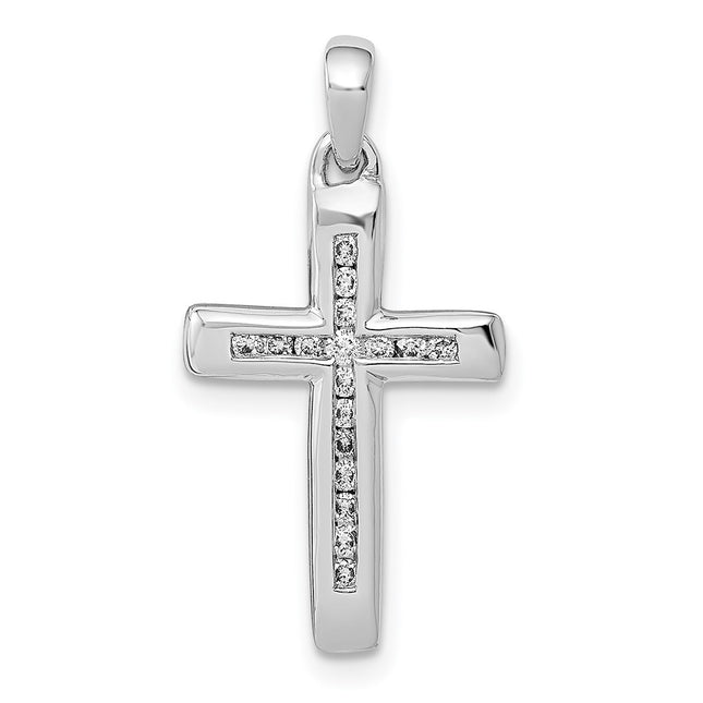 14k White Gold Pendants Style PM5138 - Classique Jewelry Inc.