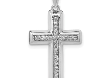 14k White Gold Pendants Style PM5139 - Classique Jewelry Inc.