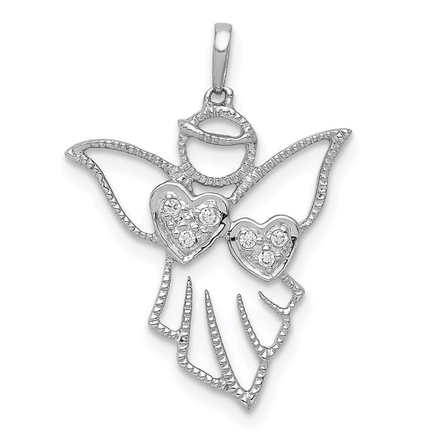 14k White Gold Pendants Style PM5145 - Classique Jewelry Inc.