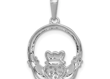 14k White Gold Pendants Style PM5153 - Classique Jewelry Inc.