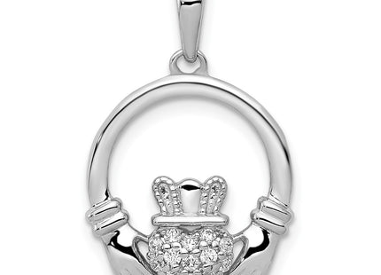 14k White Gold Pendants Style PM5153 - Classique Jewelry Inc.