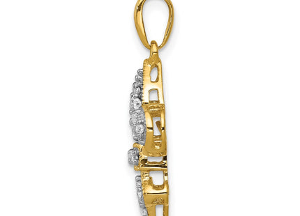 14k Yellow Gold Pendants Style PM5154 - Classique Jewelry Inc.