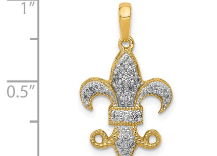 14k Yellow Gold Pendants Style PM5154 - Classique Jewelry Inc.
