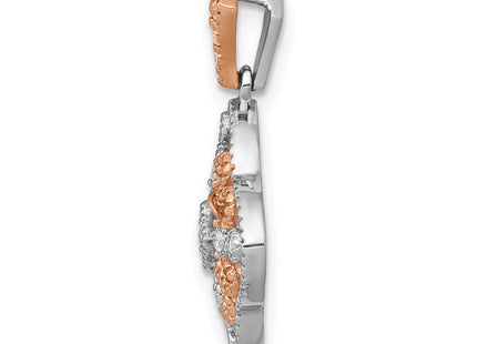 14k White Gold Pendants Style PM5168 - Classique Jewelry Inc.