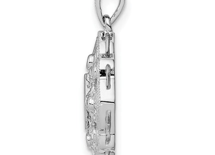 14k White Gold Pendants Style PM5174 - Classique Jewelry Inc.