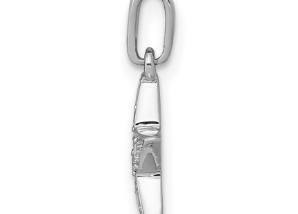 14k White Gold Pendants Style PM5181 - Classique Jewelry Inc.