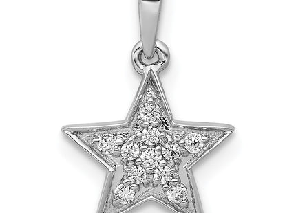 14k White Gold Pendants Style PM5181 - Classique Jewelry Inc.