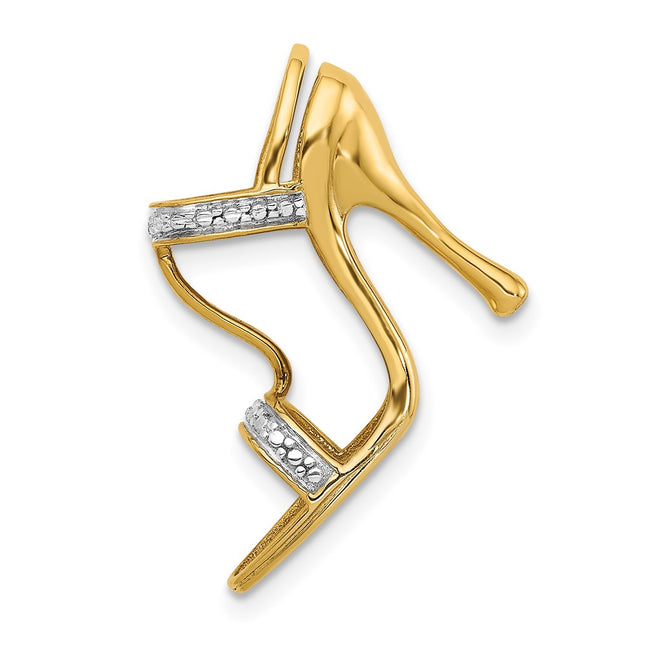 14k Yellow & Rhodium Jewelry Style PM5198 - Classique Jewelry Inc.