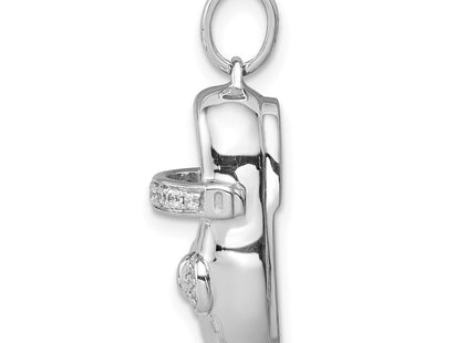 14k White Gold Pendants Style PM5199 - Classique Jewelry Inc.