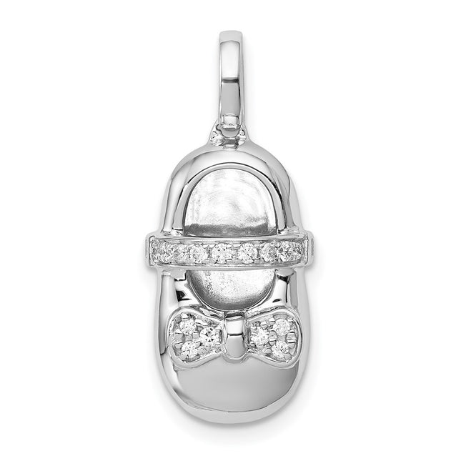 14k White Gold Pendants Style PM5199 - Classique Jewelry Inc.