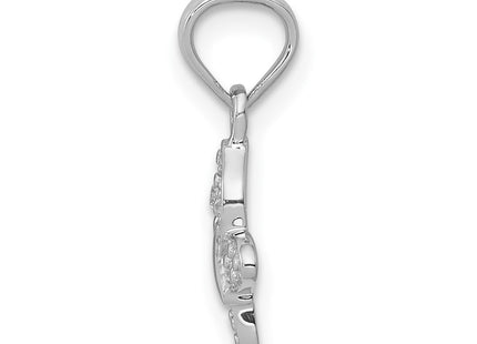 14k White Gold Pendants Style PM5214 - Classique Jewelry Inc.