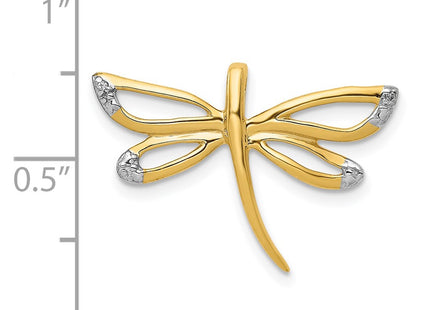 14k Yellow & Rhodium Chains Style PM5217 - Classique Jewelry Inc.