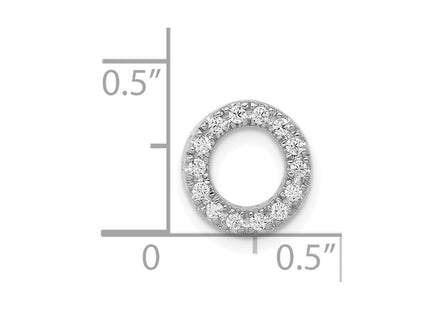 14k White Gold Jewelry Style PM5221O - Classique Jewelry Inc.