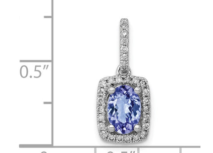 14k White Gold Pendants Style PM5223 - Classique Jewelry Inc.
