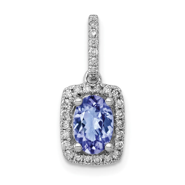 14k White Gold Pendants Style PM5223 - Classique Jewelry Inc.