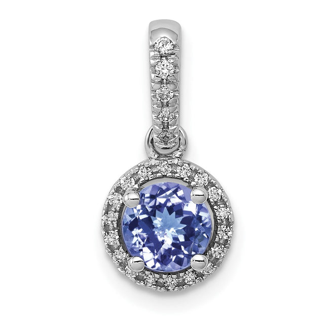 14k White Gold Pendants Style PM5225 - Classique Jewelry Inc.