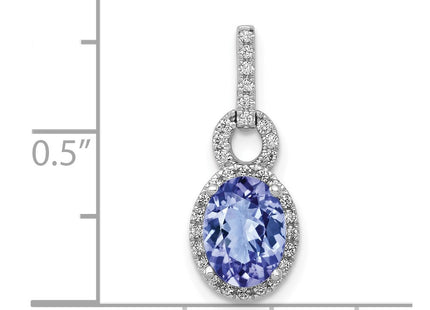 14k White Gold Pendants Style PM5227 - Classique Jewelry Inc.
