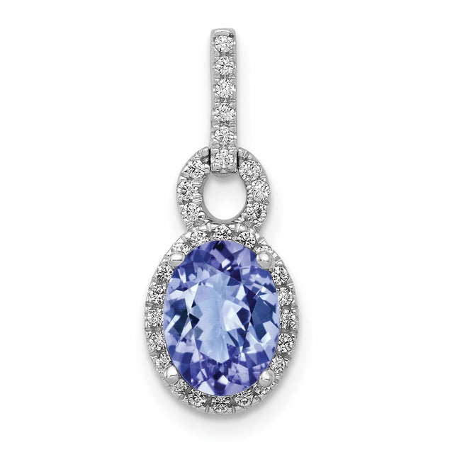14k White Gold Pendants Style PM5227 - Classique Jewelry Inc.